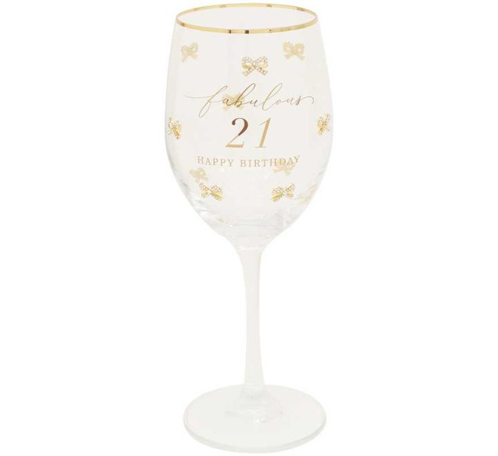 MADELAINE 21ST WINE GLASS