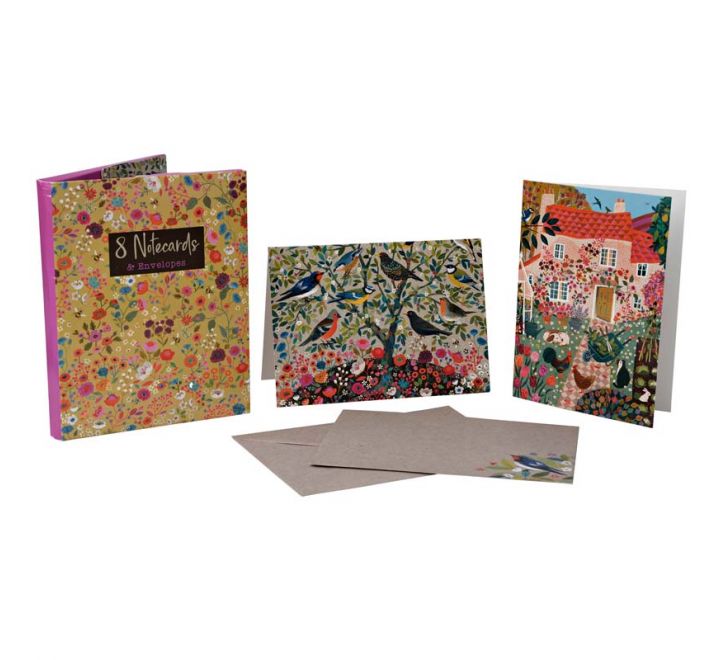 8 Pk Primrose Notecards