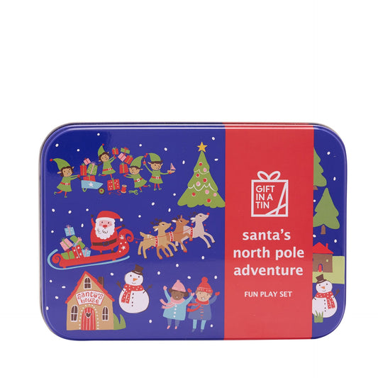Apples To Pears Gift In A Tin Santa's Adventure