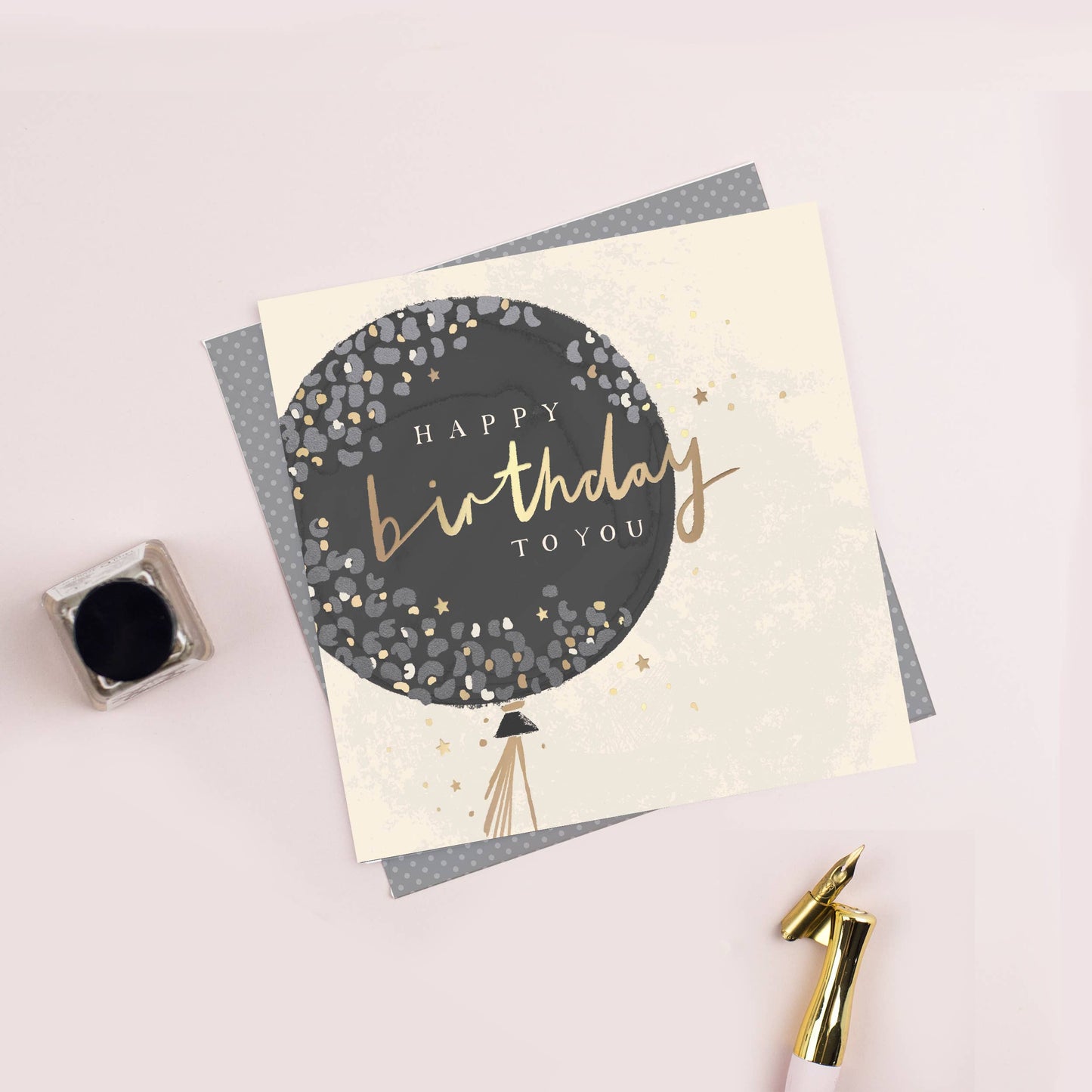 Anise Balloon Birthday Card