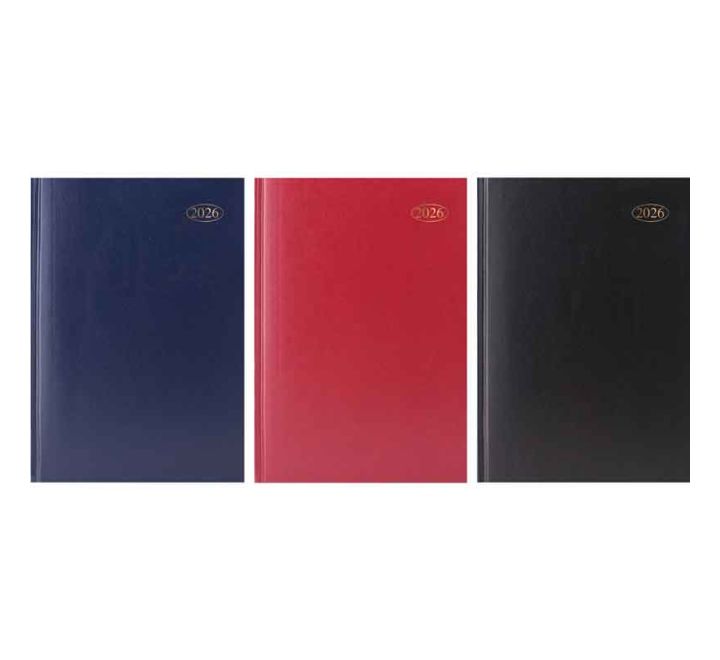 A4 DAY A PAGE HARDBACK DIARY