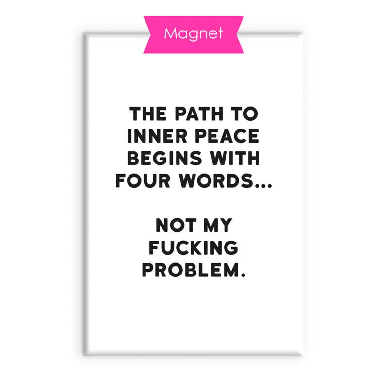 Inner Peace Fridge Magnet