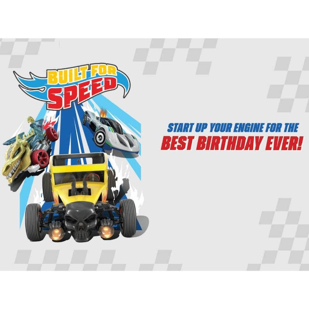 HOT WHEELS LENTICULAR 3D-EFFECT CARD