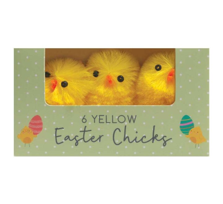 6PK EASTER CHICKS