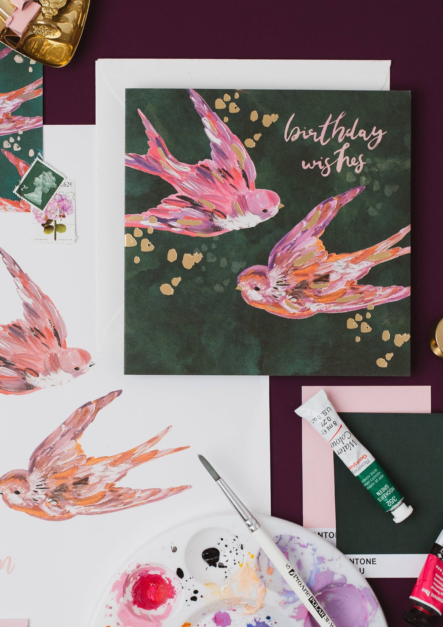 Maison Open Birthday Two Swallows Birthday Wishes