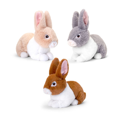 25cm Keeleco Bunnies 3 asstd