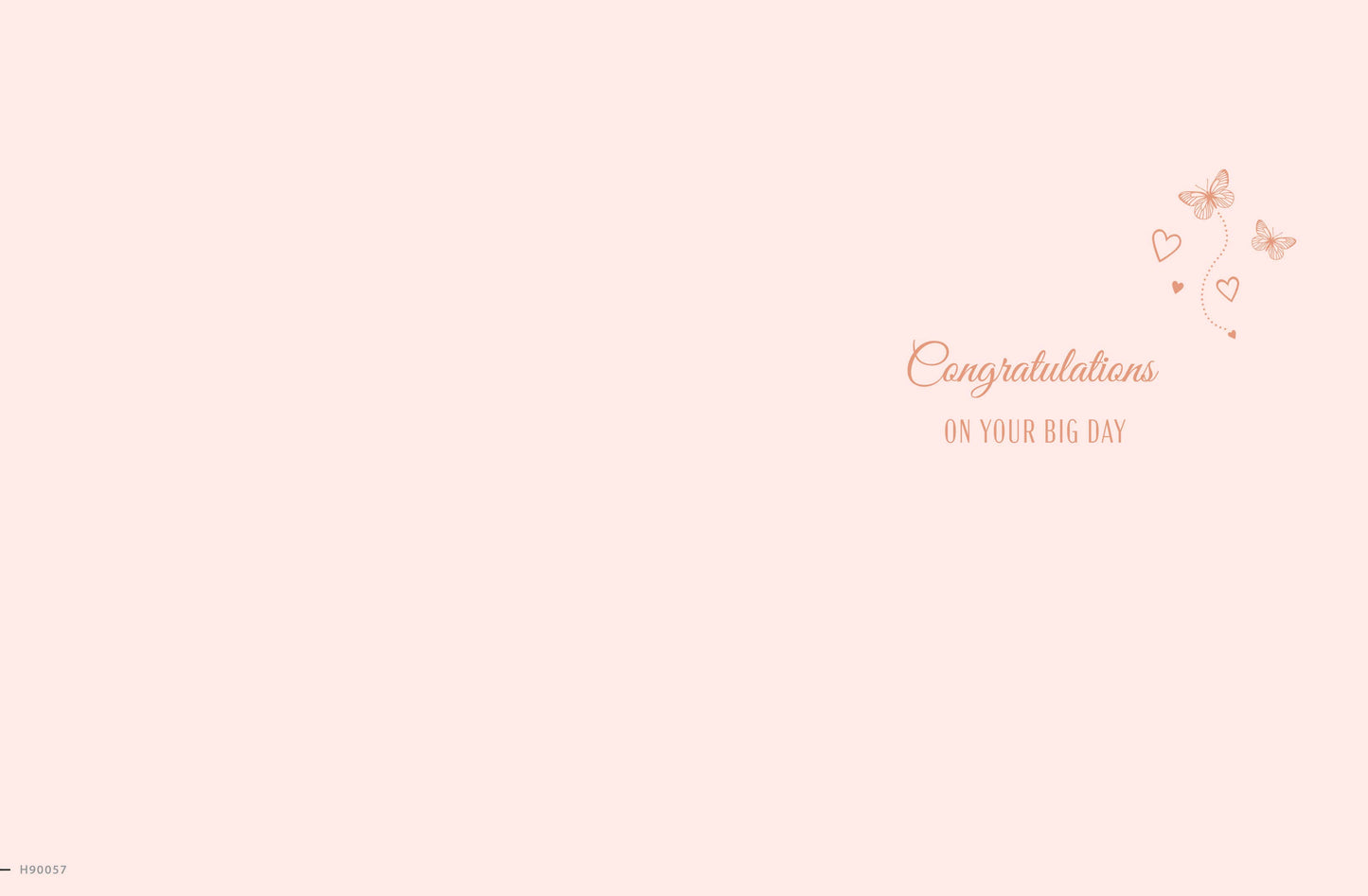 Wedding Card, Wedding, Mr & Mrs Hearts