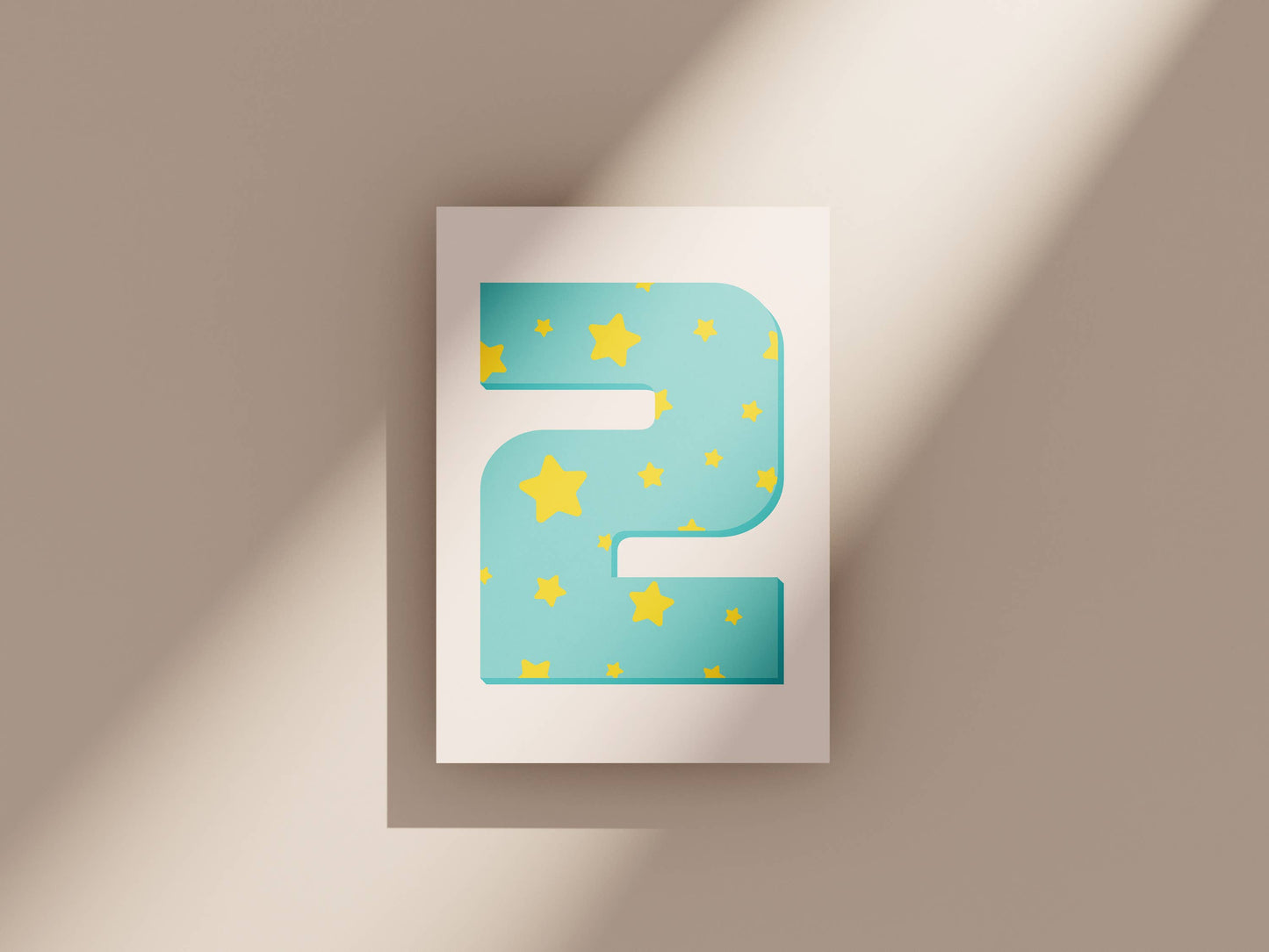 Age 2 Kids Birthday Card