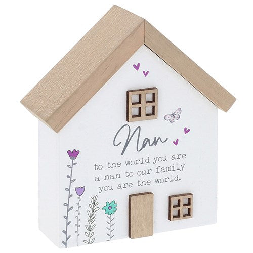 Sweet Meadow House Plaque Nan