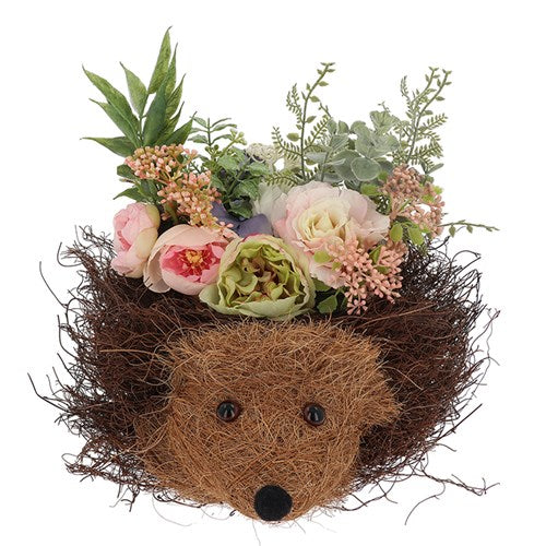 Cute Coir Planter Hedgehog Large