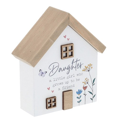 Sweet Meadow House Plaque Daughter