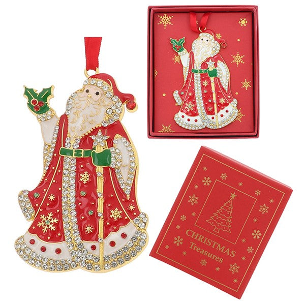 Xmas Treasures Traditional Santa