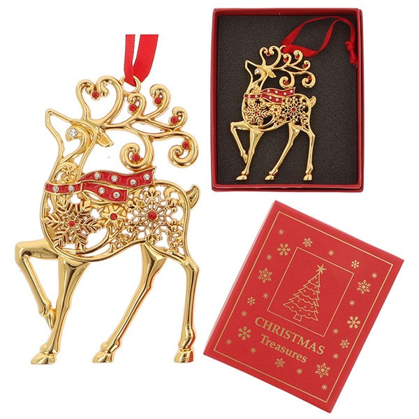 Xmas Treasures Standing Reindeer