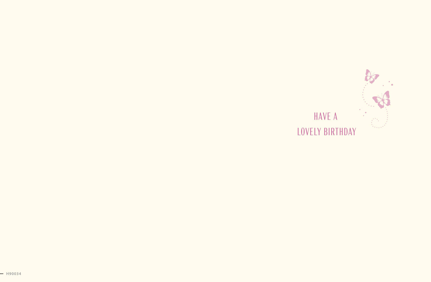 Birthday Card, Auntie, Flowers On Lilac