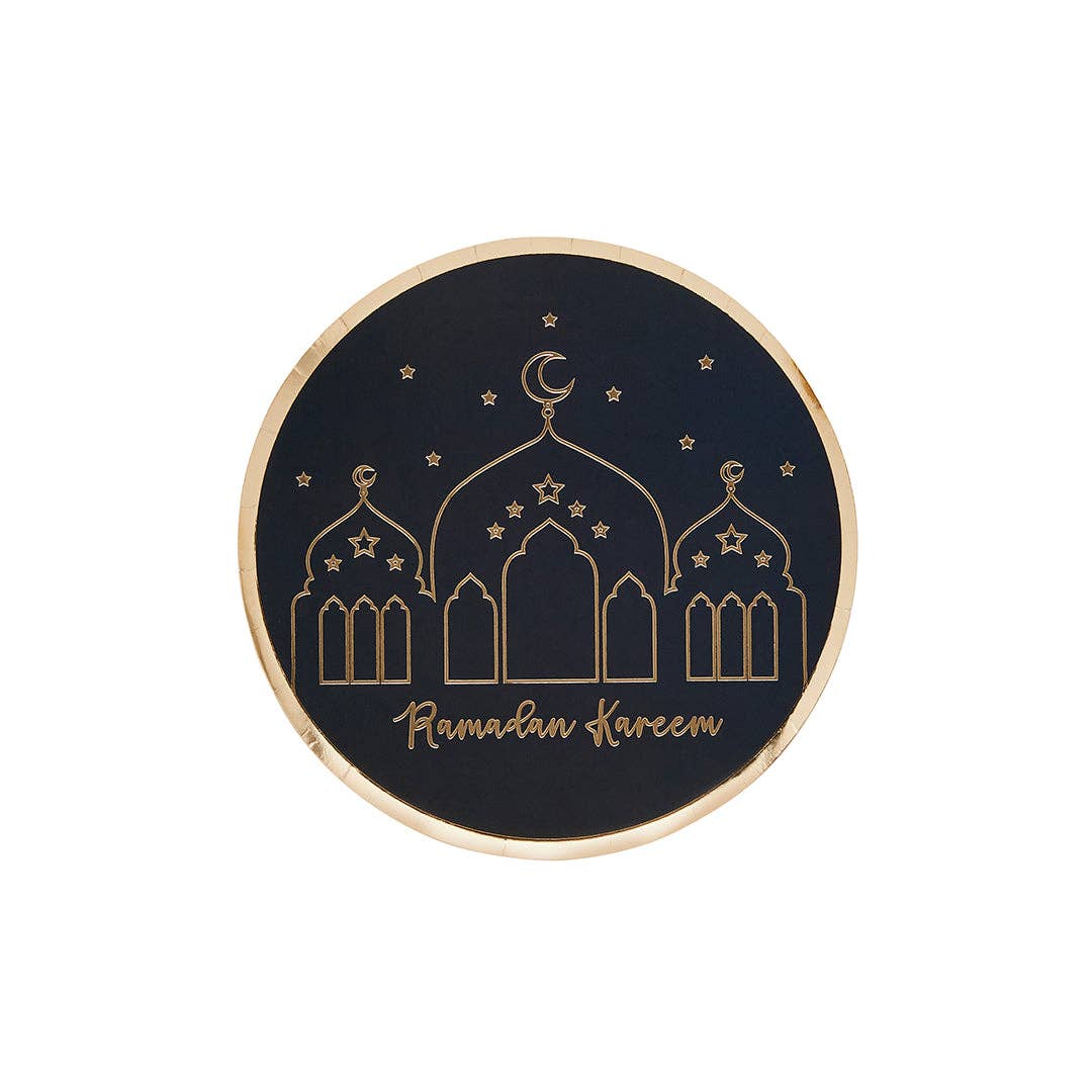 Ramadan Paper Plates 8 Pack