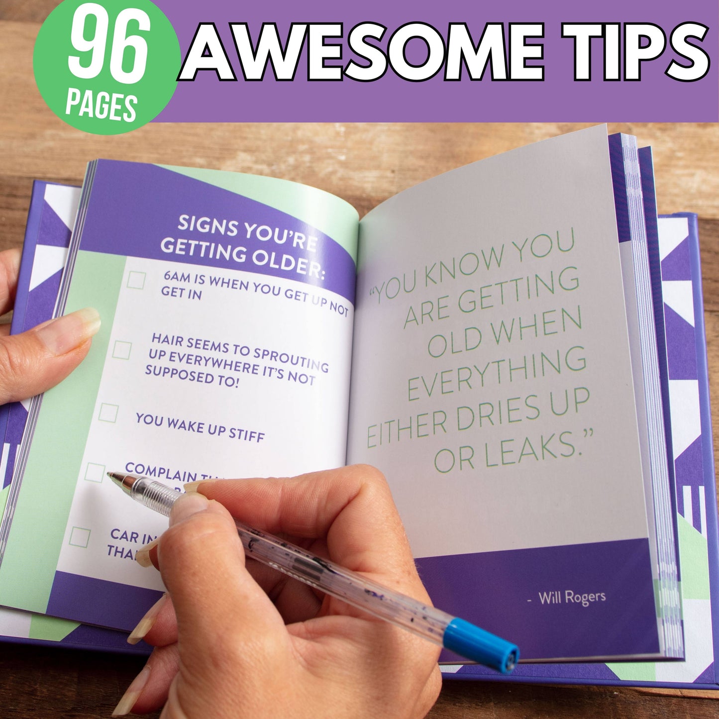 60: Aged To Perfection - Fun Age Quote Pocket Book