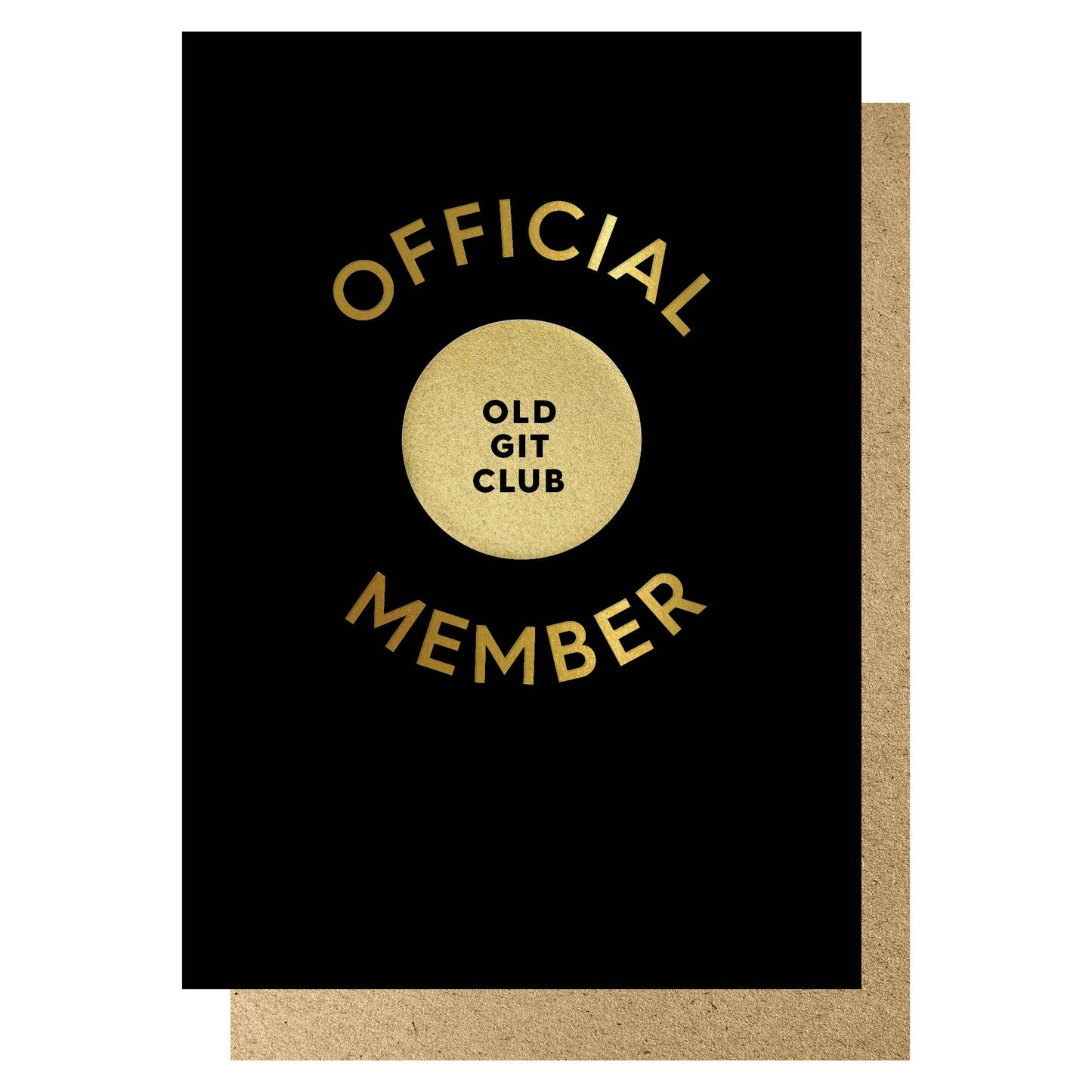 OLD GIT Official Member Badge Club