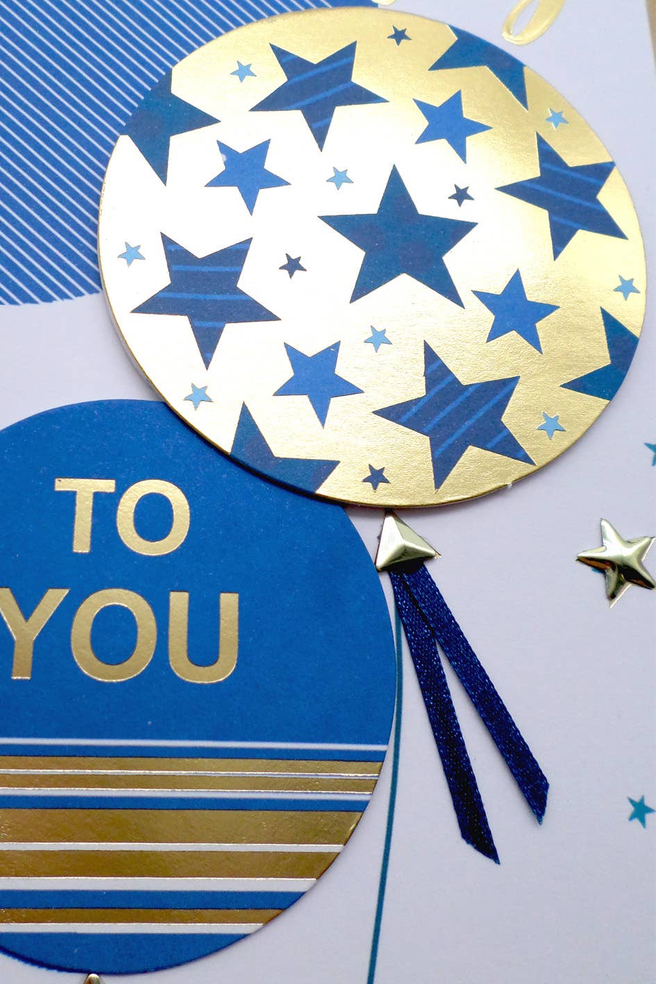 Blue Balloons - Champagne - Second Nature