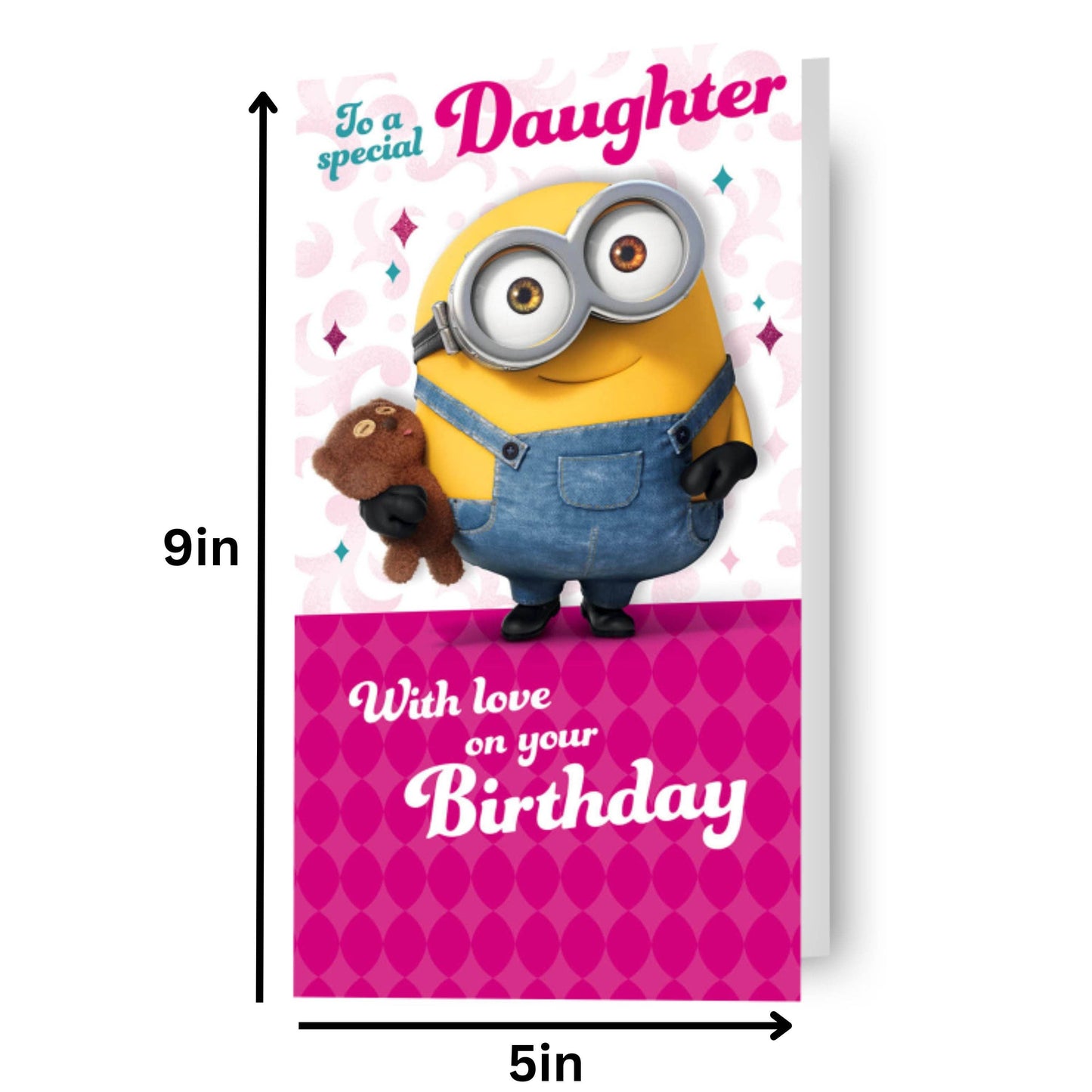 Minion Movie Daughter Birthday Card