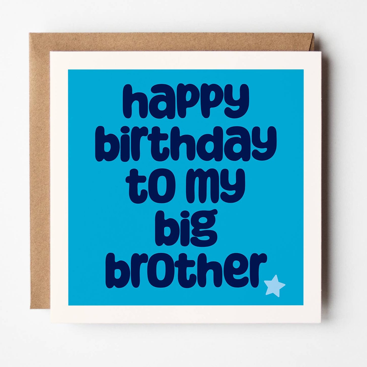 Birthday Big Brother - Family Card