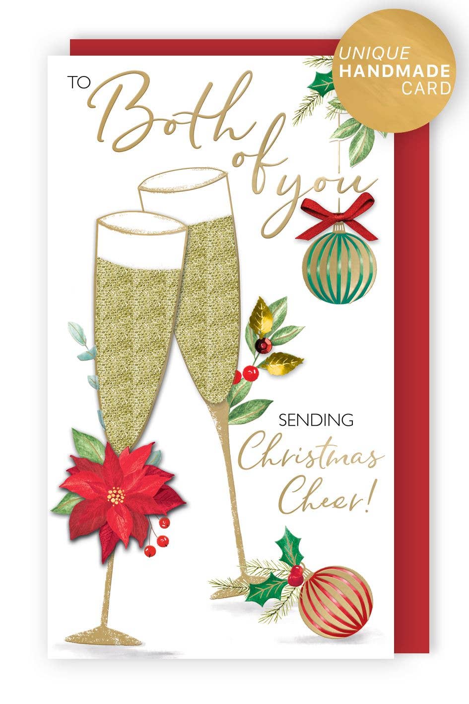 Both of You-Flute-Christmas Card-Champagne-Second Nature