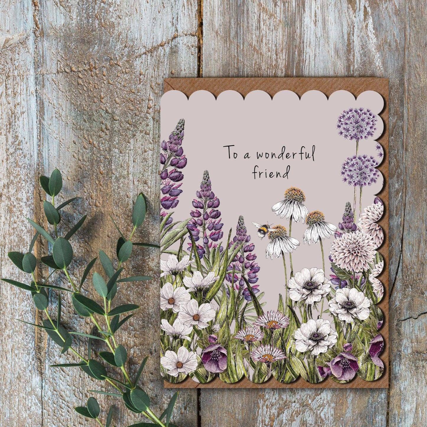 To a Wonderful Friend Card (Cello-Free)