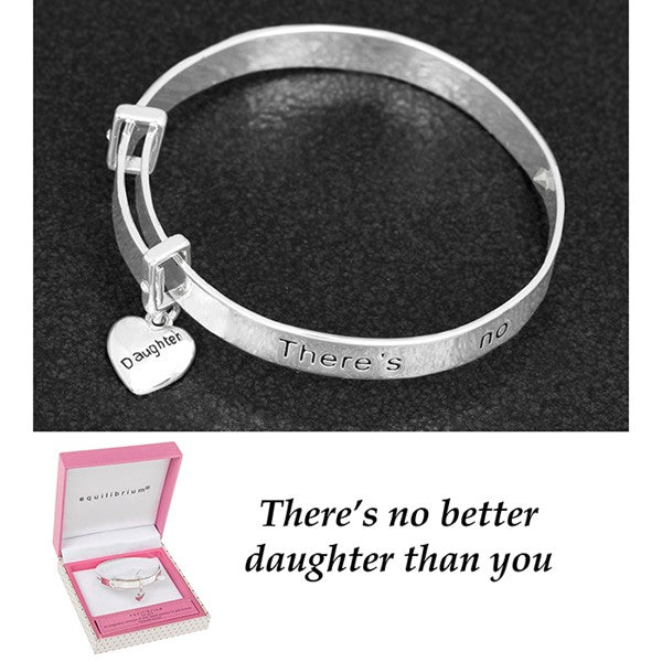 Equilibrium Girls Sentiment Bracelet Daughter