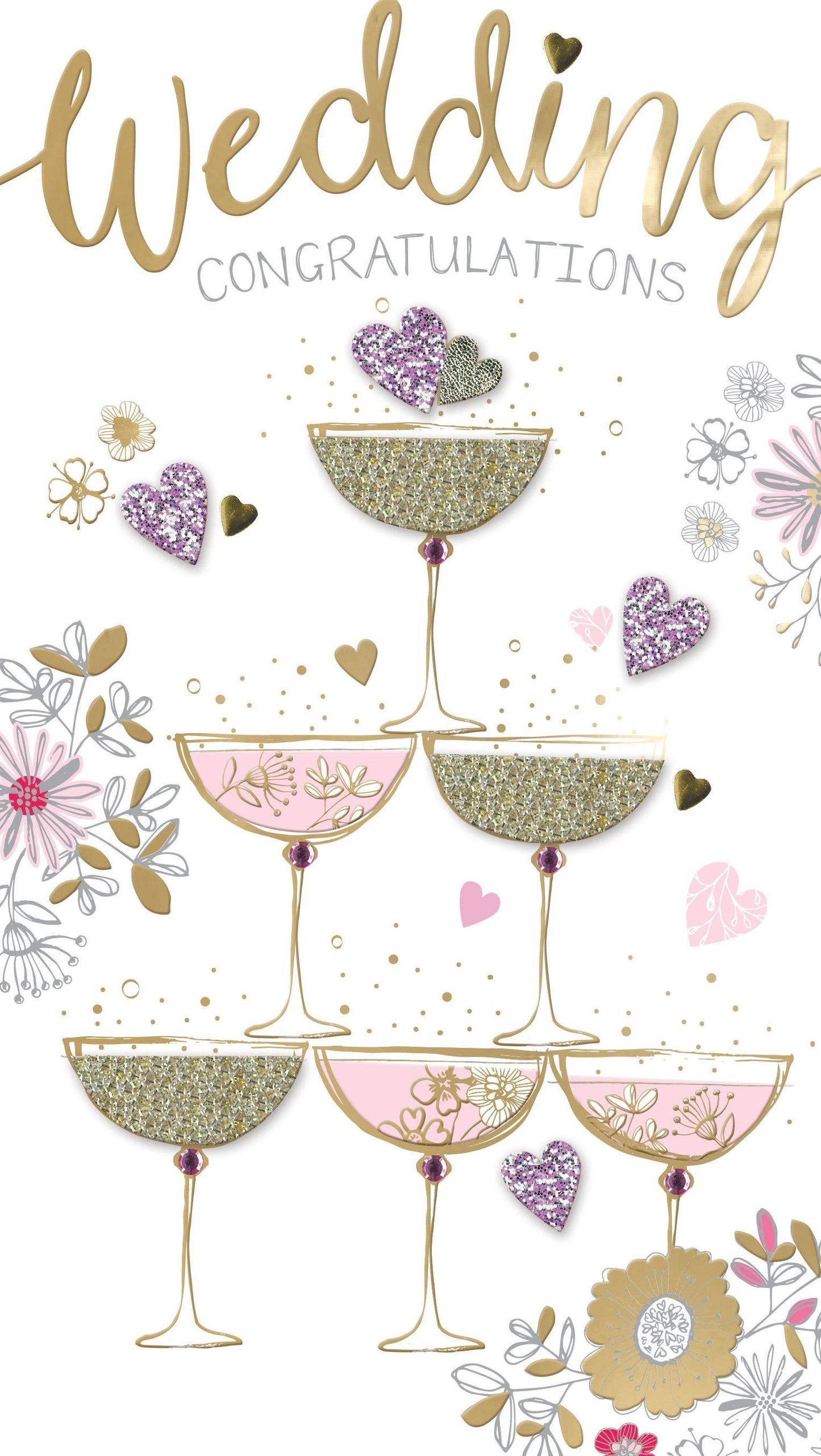 Wedding - Champagne Boat Tower - Champagne - Second Nature