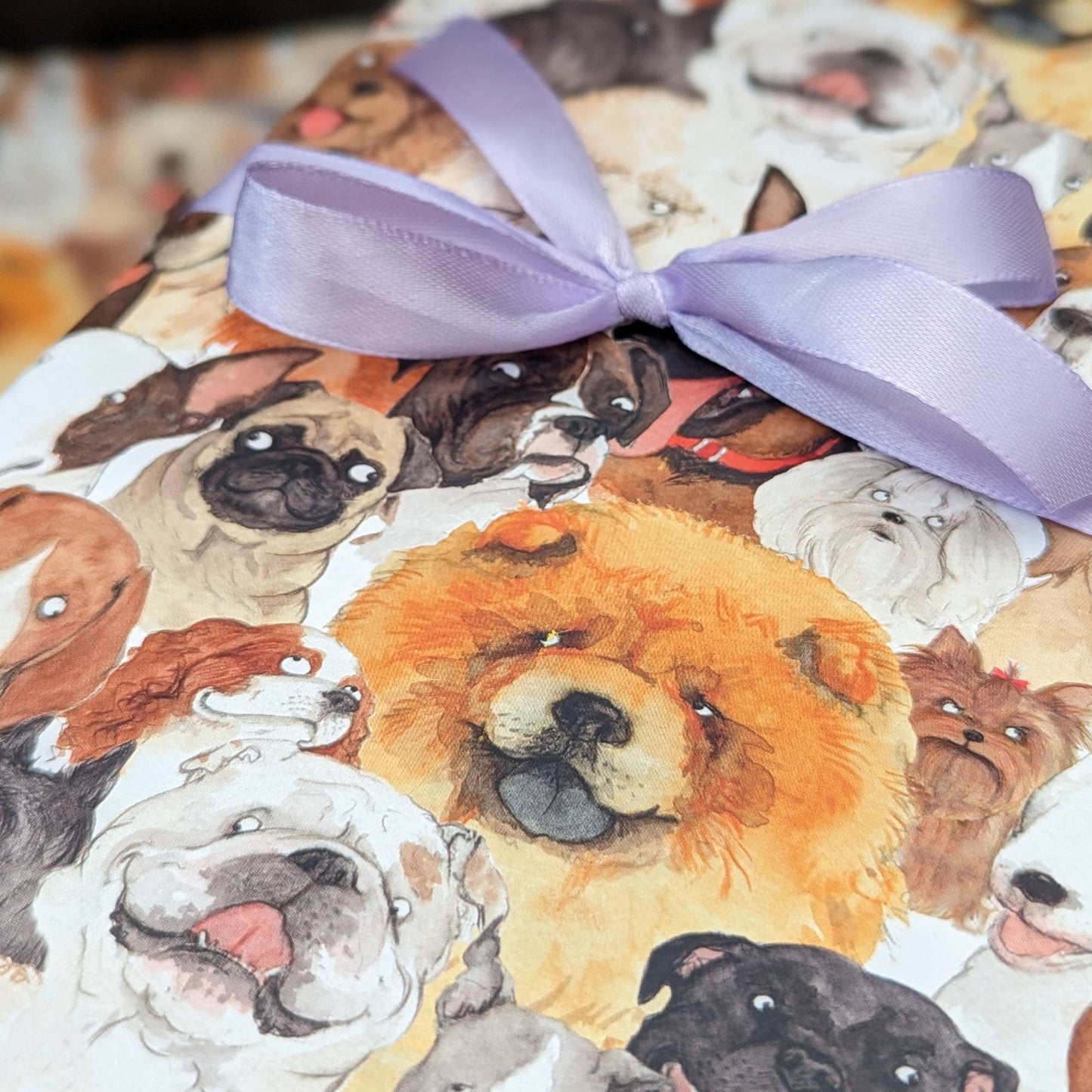 Fun dog wrapping paper, quirky dog gift wrap, Animal paper