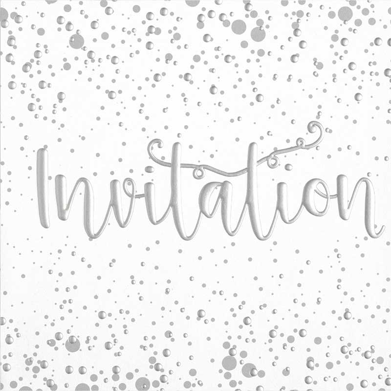(6) OPEN INVITATION CARDS 6S