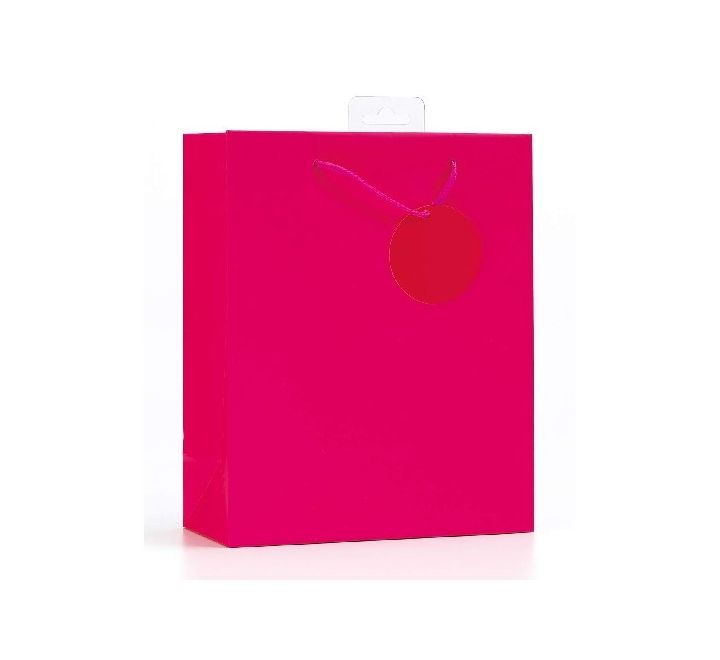 PLAIN CERISE MEDIUM G/BAG