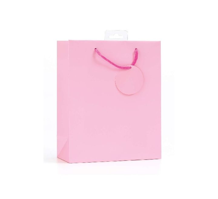 PLAIN PINK MEDIUM G/BAG
