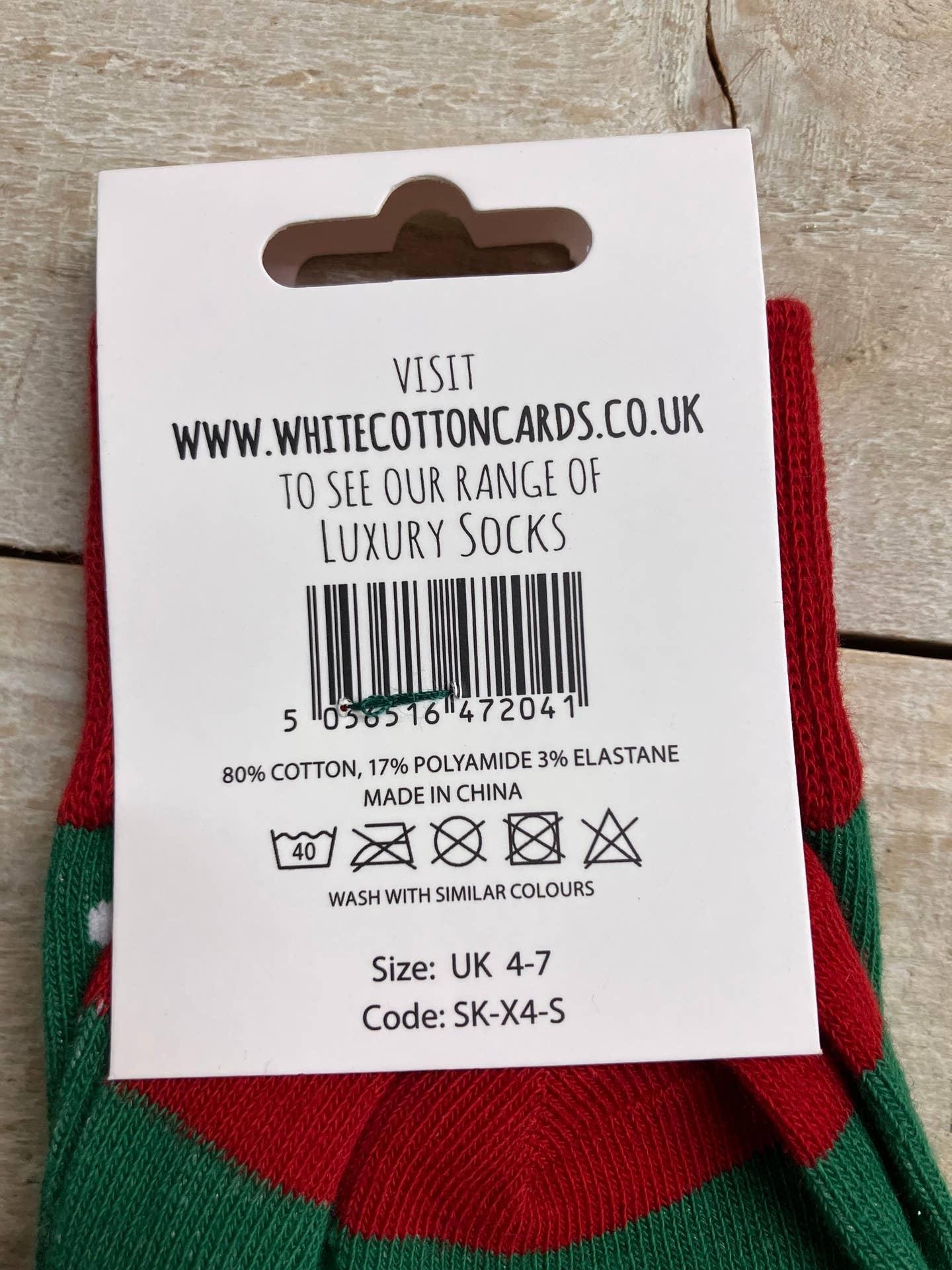 Man Utd Socks - Footy Fan (S-FN4)