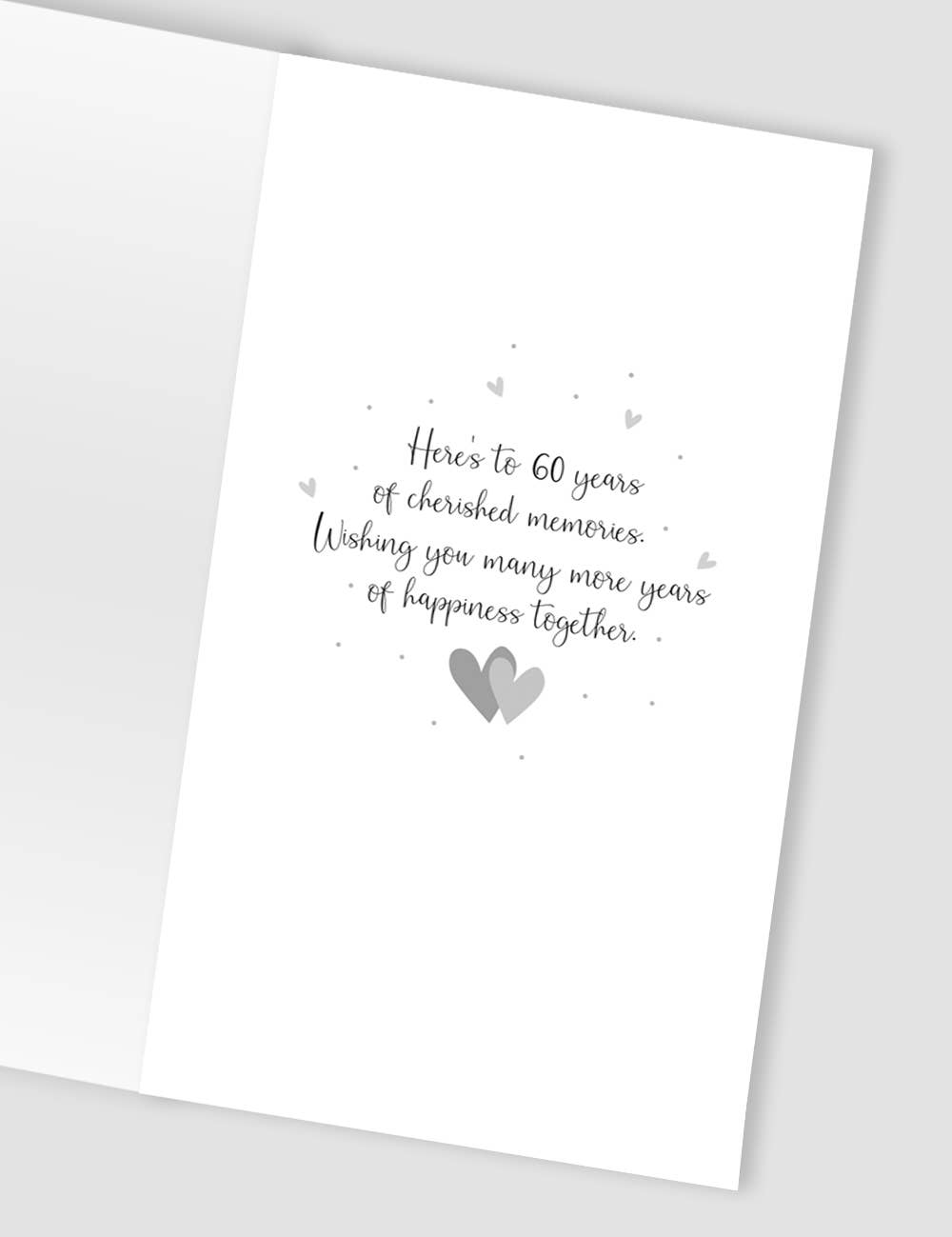 Diamond Anniversary - Balloons - Champagne - Second Nature