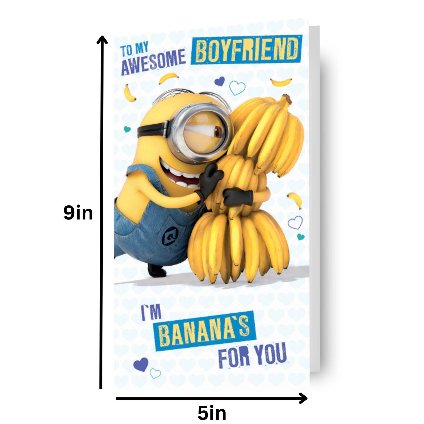 Despicable Me Minions 'Awesome Boyfriend' Birthday Card