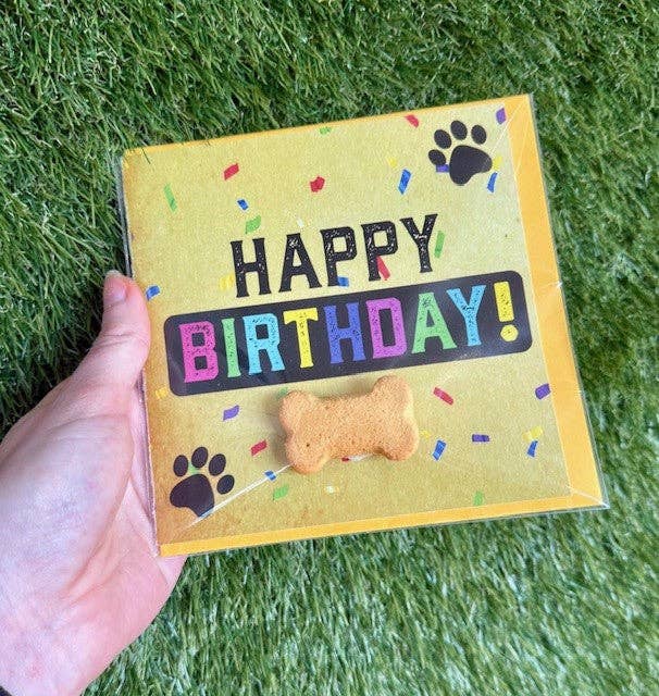 'Treatings' Card - Happy Birthday Edition -