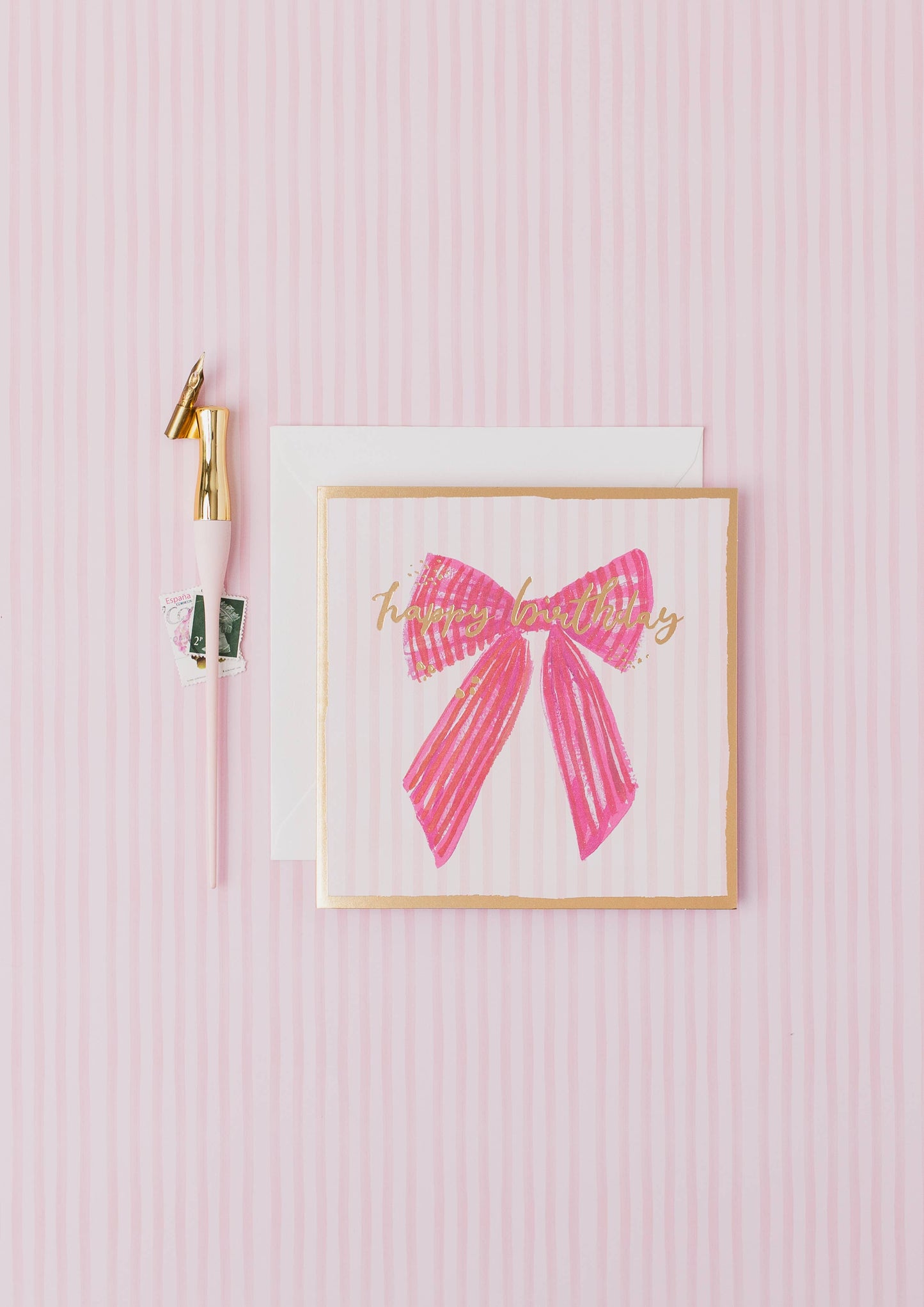 Maison Open Birthday Big Bow Happy Birthday