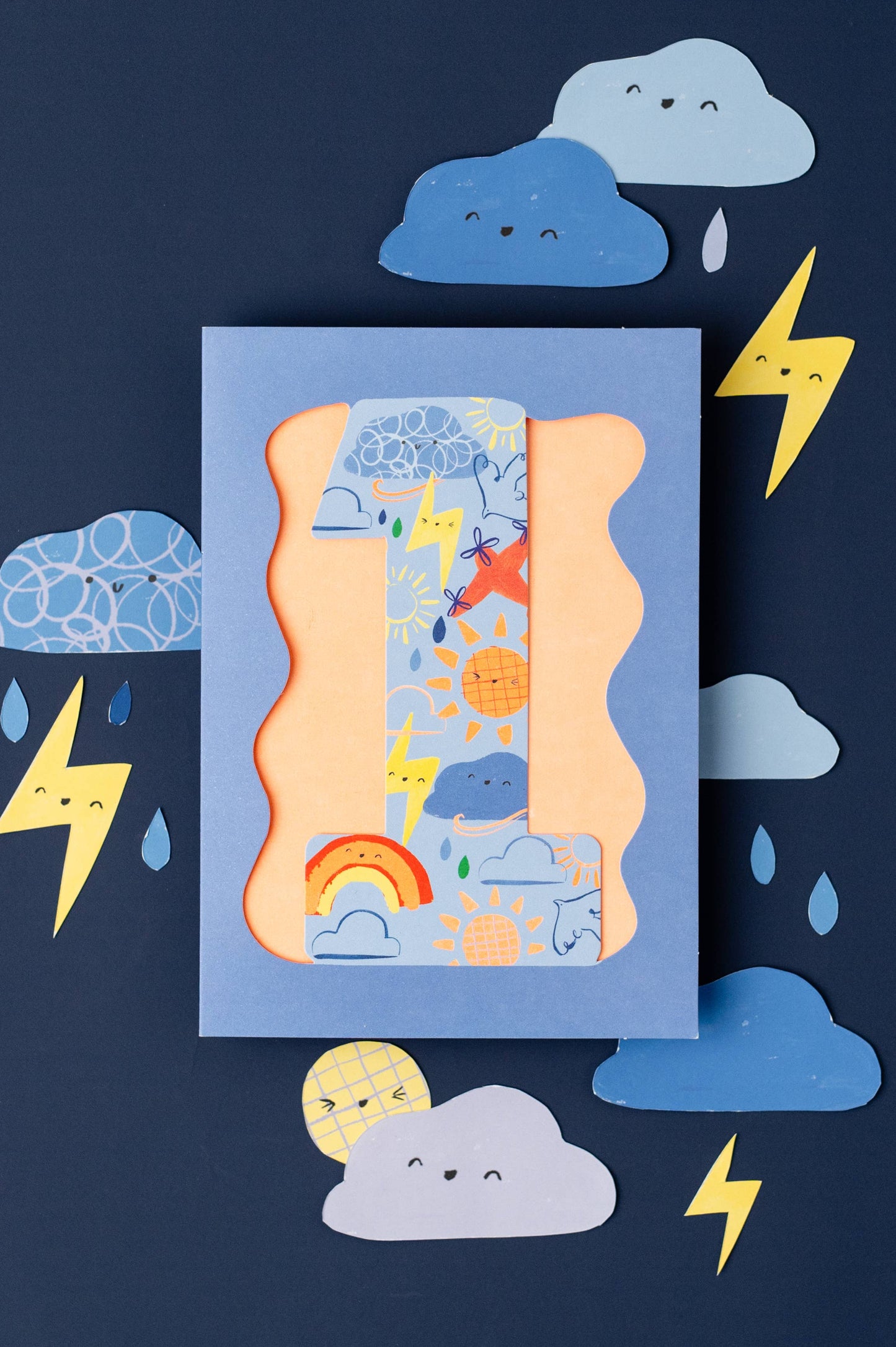 Doodle 1 Age Card Boys