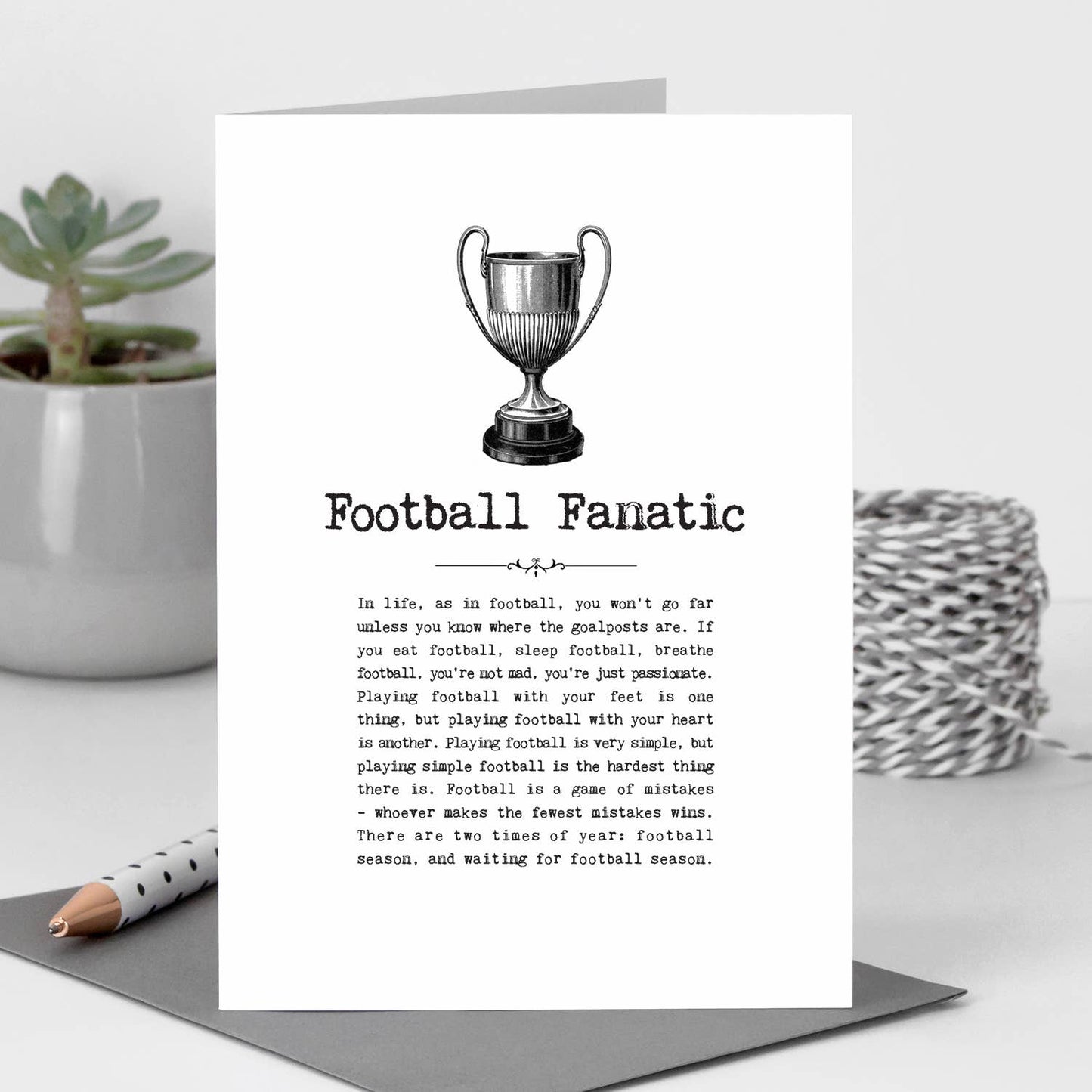 Football Fanatic Card