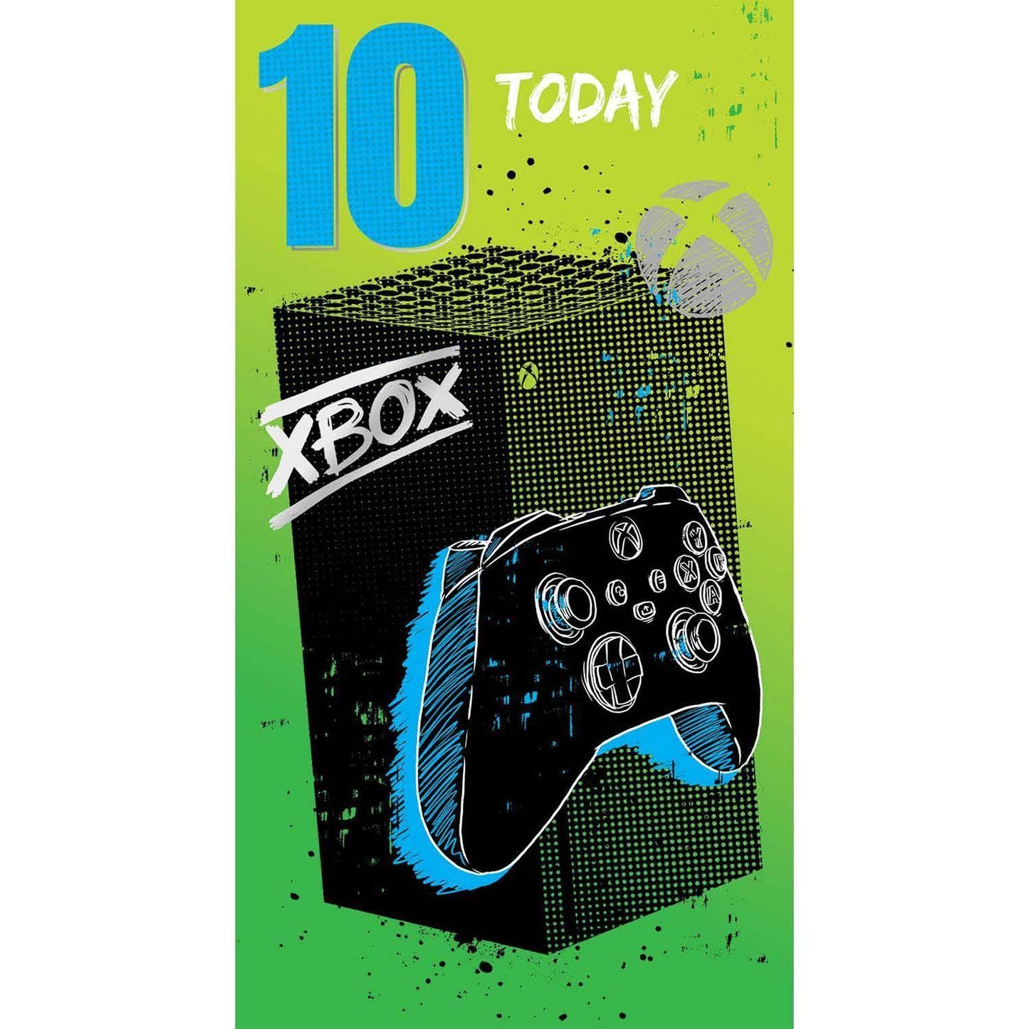 XBOX Age 10 Birthday Card