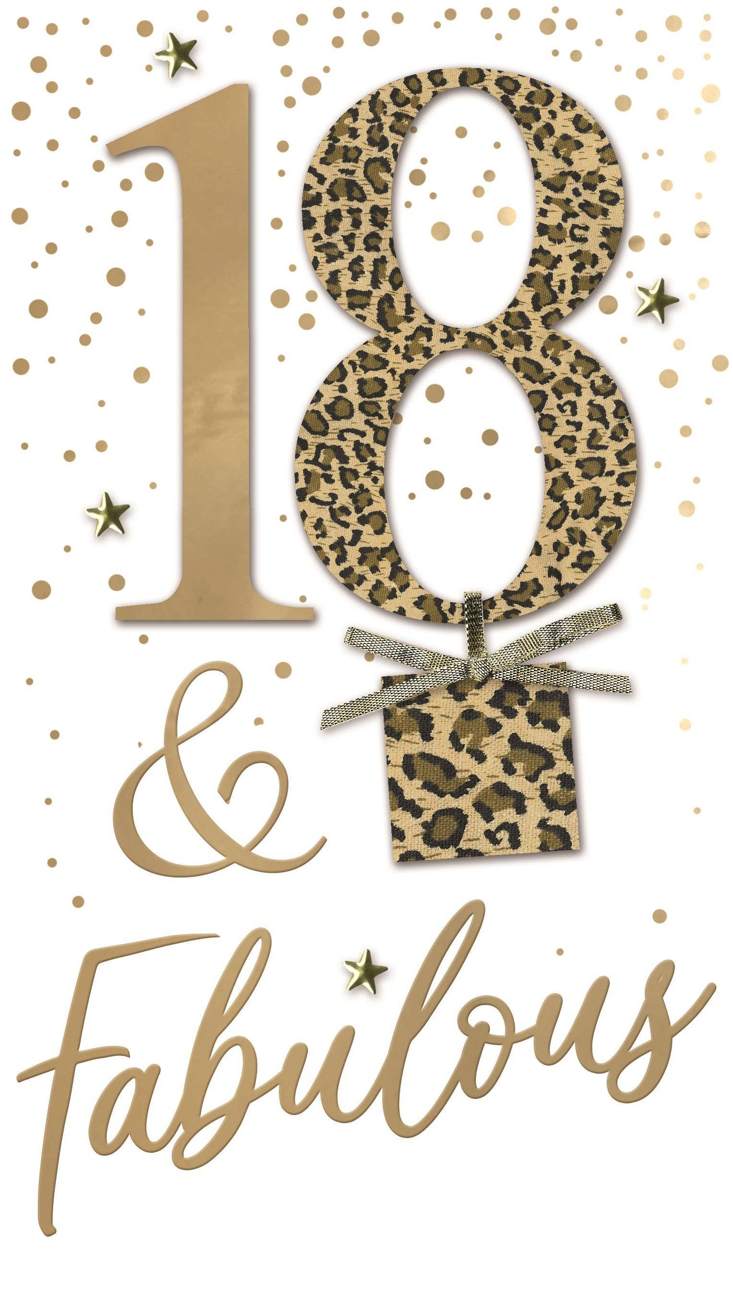 18th - 18 In Leopard Print - Champagne - Second Nature