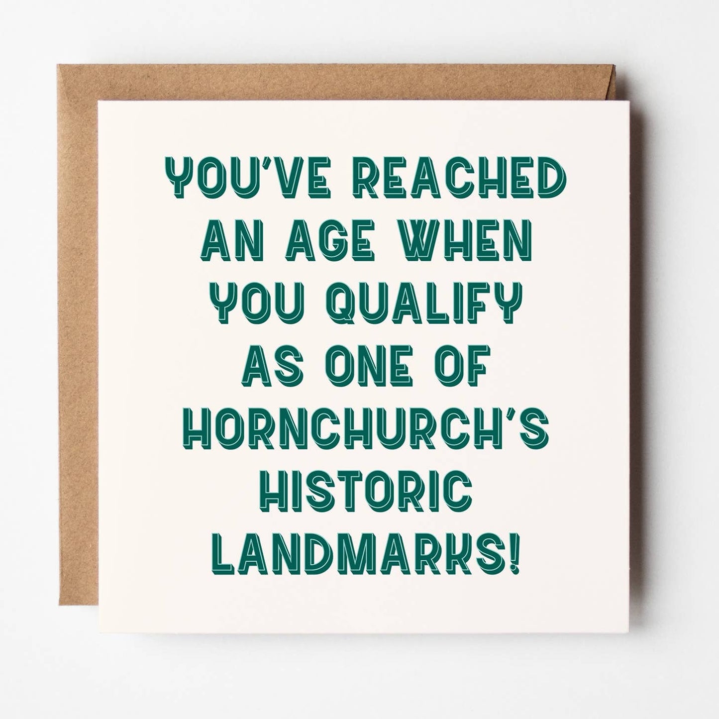Historic Landmark - Add Town Customised Card