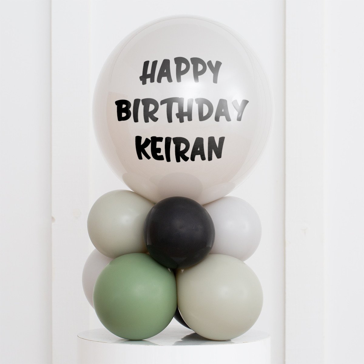Football Gamer Latex Air Filled Personalised Bubble Stack
