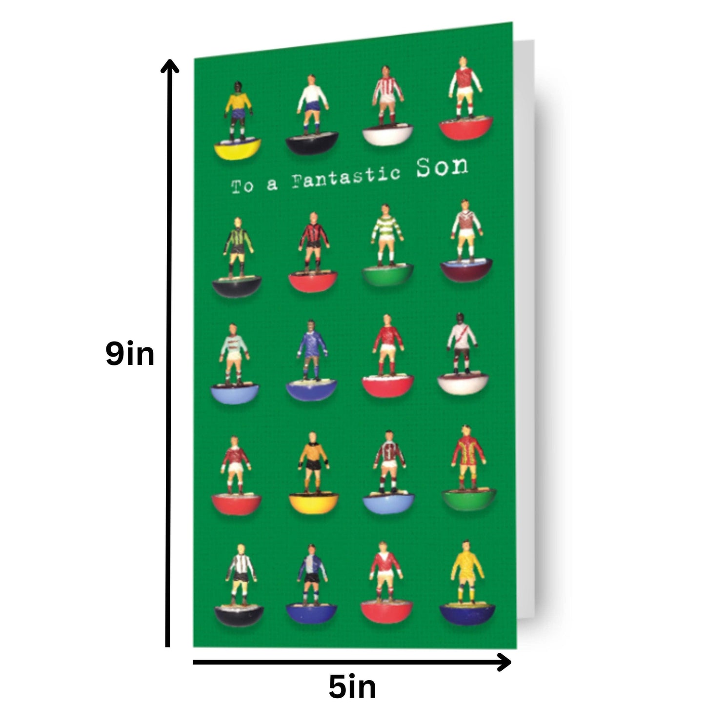 Subbuteo 'Son' Football Birthday Card