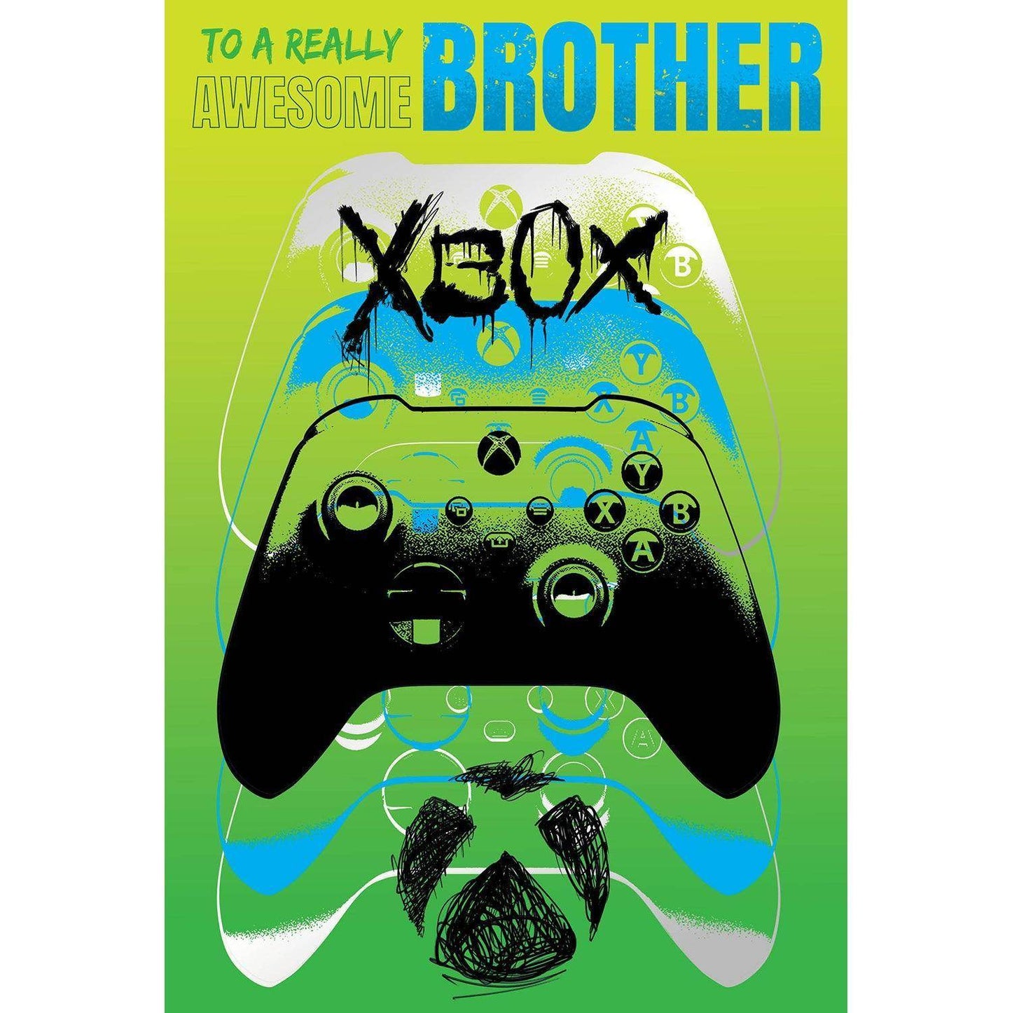 XBOX Birthday Card For Brother