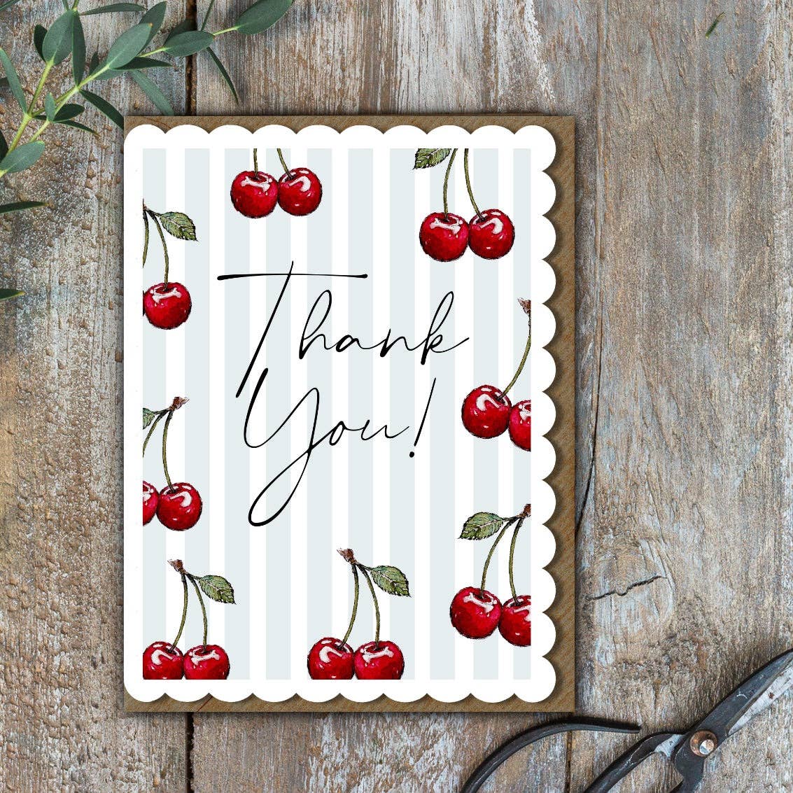 Thank You! Card (Cello-Free)