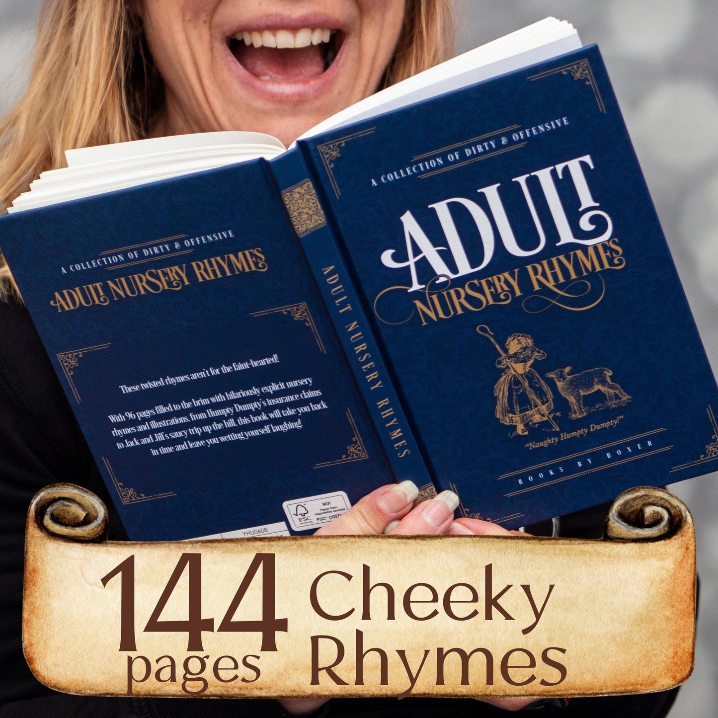 Adult Nursery Rhymes - Humour Gift Book - Novelty Gifts