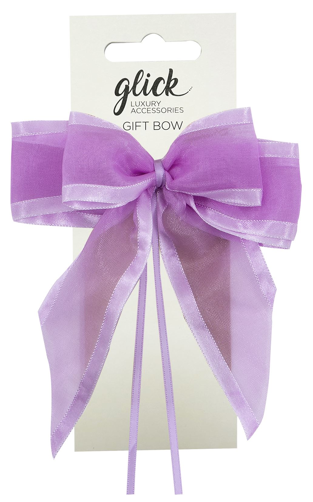 DESIGNER S/EDGE RIBBON BOW LILAC