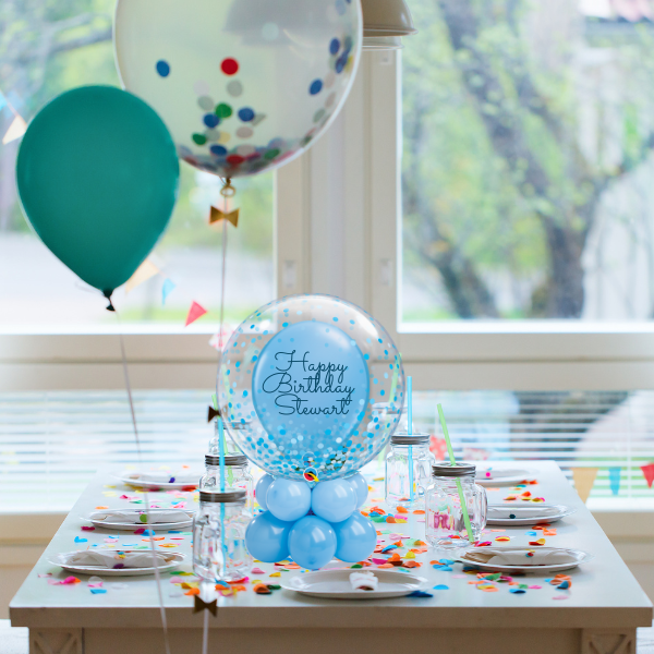 Single Deco Bubble Table Topper