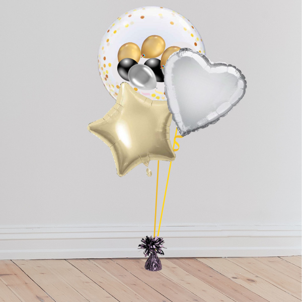 Deco Bubble Duo Foil Bouquet